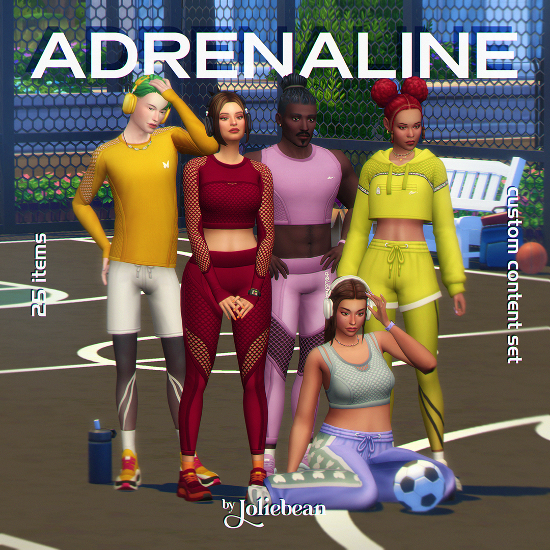 Коллекция спортивной одежды Adrenaline Set